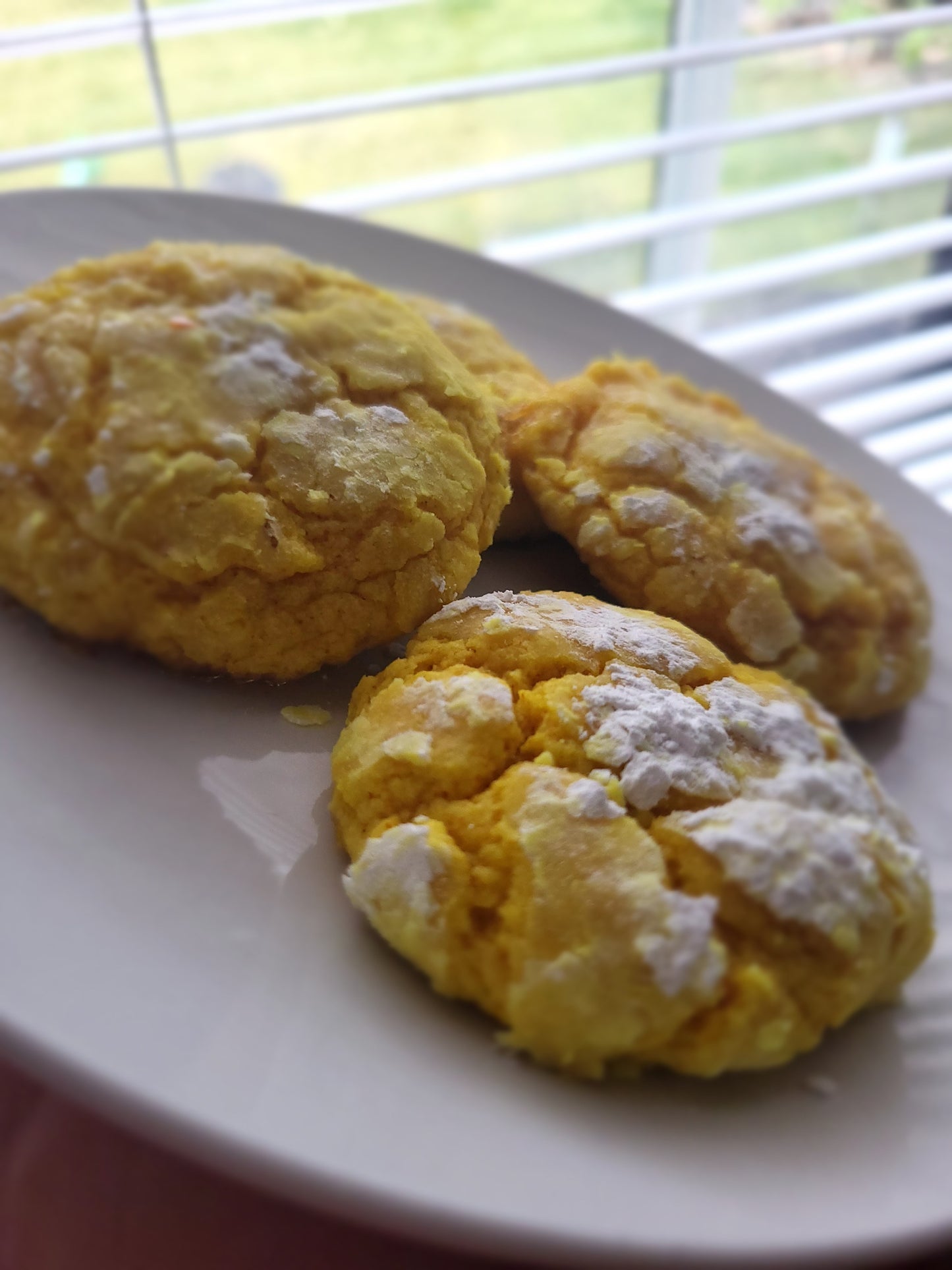 Lemon Crinkle Cookies