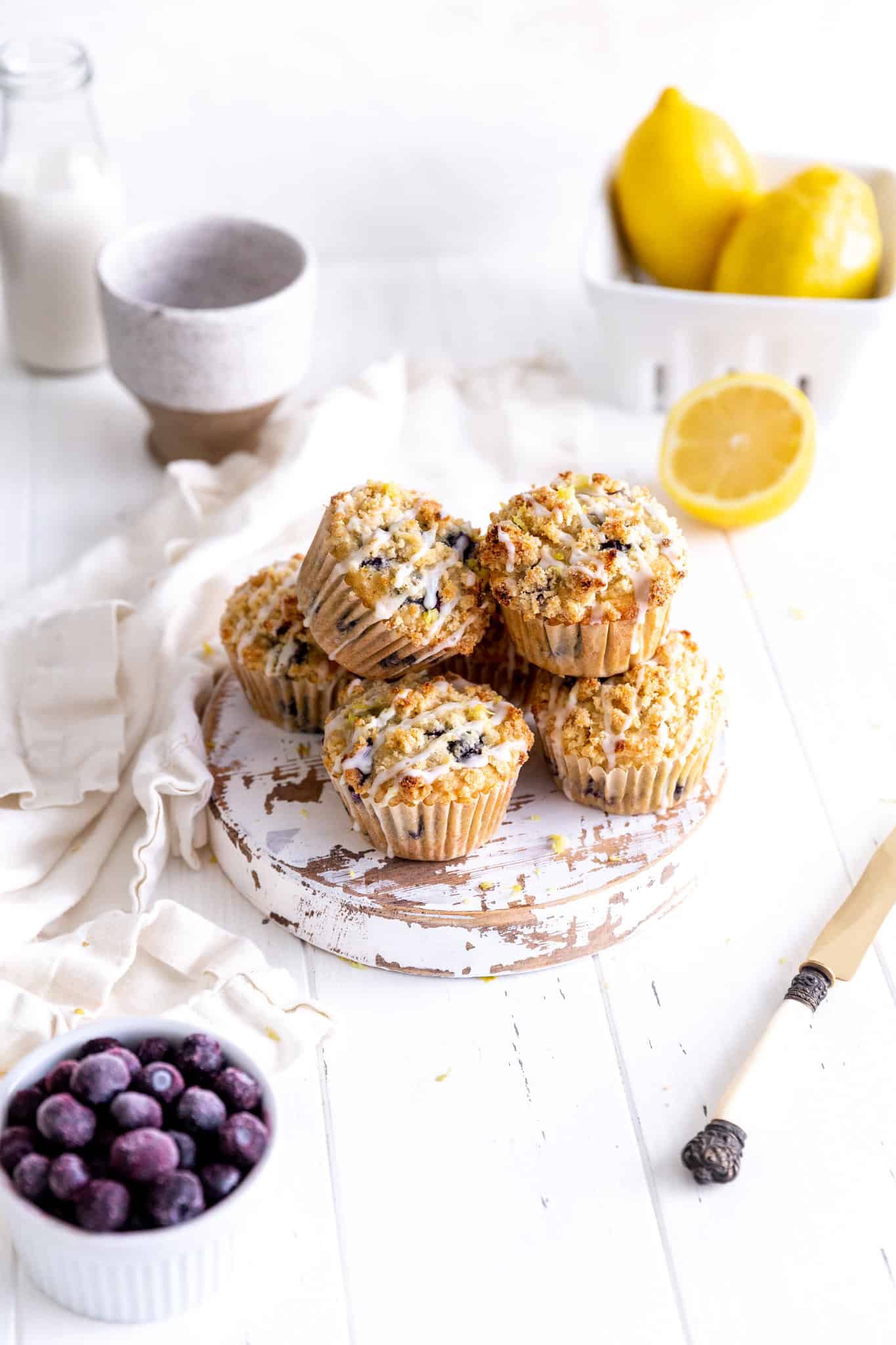 Lemon Blueberry Muffins (Dozen)