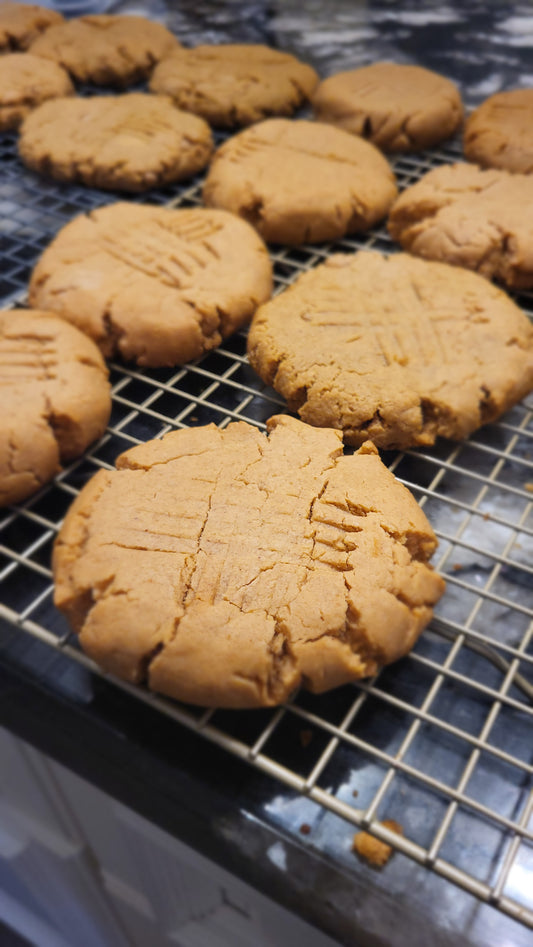 Peanut Butter Cookies(Dozen)