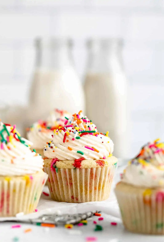 Confetti Cupcakes w/Buttercream Frosting